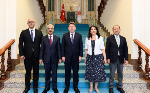 İmralı heyeti, Bakan Tunç ile görüştü: İşte konuşulan konular...