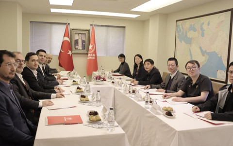 Çinli Contemporary World’den Vatan Partisi Genel Merkezi'ne ziyaret