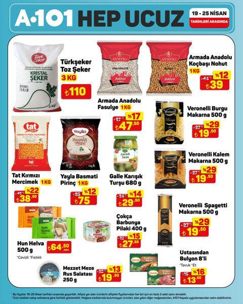 A101 19-25 Nisan 2025 güncel ürünler! İşte 19-25 Nisan A101'in indirimli fiyat listesi - Resim: 11
