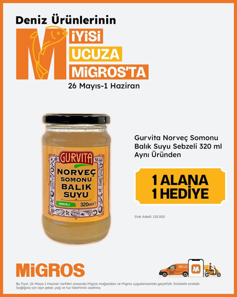 Migros'ta deniz ürünleri bedava dağıtılıyor! 3 günlük dev indirimler raflarda - Resim: 5