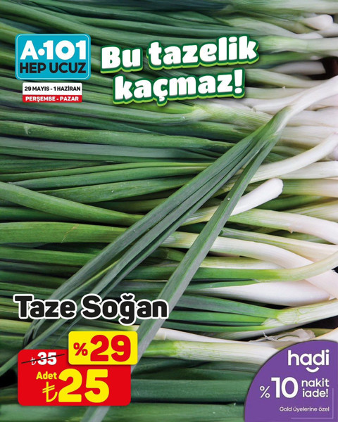 A101 31 Mayıs - 1 Haziran 2025 aktüel ürünler! İşte A101'in hafta sonu indirim fırsatları - Resim: 2