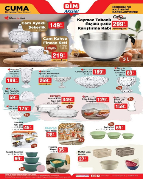 BİM 20 Haziran indirimlerini duyurdu: Yetişen alacak! - Resim: 10