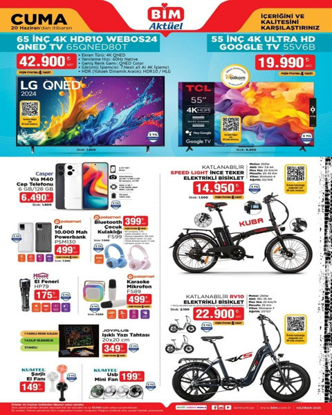 BİM 20 Haziran indirimlerini duyurdu: Yetişen alacak! - Resim: 9