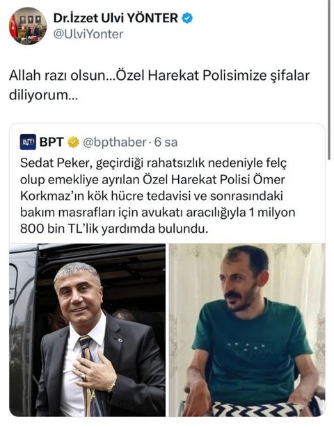 MHP'li Yönter'den ikinci Sedat Peker paylaşımı - Resim : 2