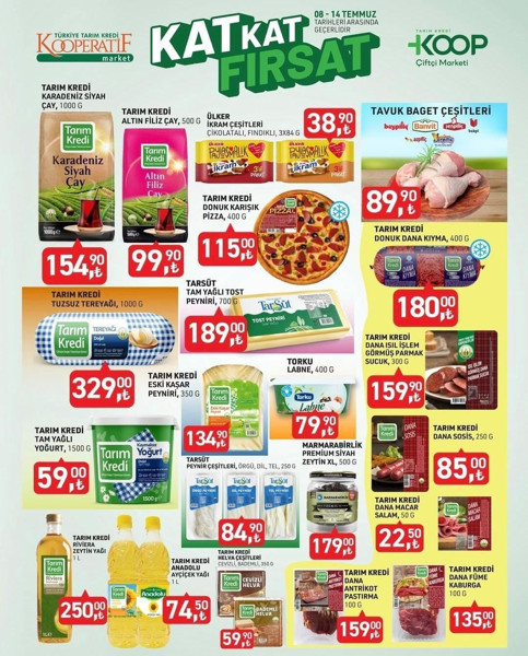 Tarım Kredi Markette zeytinyağı indirime girdi! Türkiye Tarım Kredi KOOP Çiftçi Market 08-14 Temmuz 2025 indirim kataloğu - Resim: 3