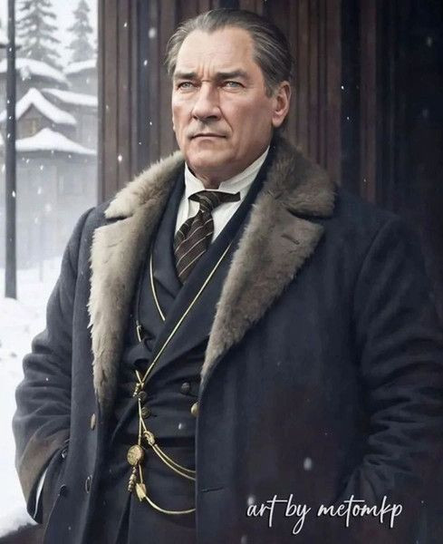 Mustafa Kemal Atatürk çizildi! İşte yapay zekayla oluşturulan görseller - Resim: 22