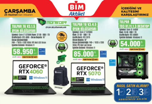 BİM 24-25 Haziran 2025 indirimli ürünler listesi yayımda! Akülü Mercedes, oyun bilgisayarı, aşurelik ürünler... - Resim: 6