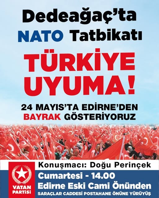 Öncü Gençlik kolları sıvadı! NATO tatbikatına karşı Edirne’deyiz - Resim : 5