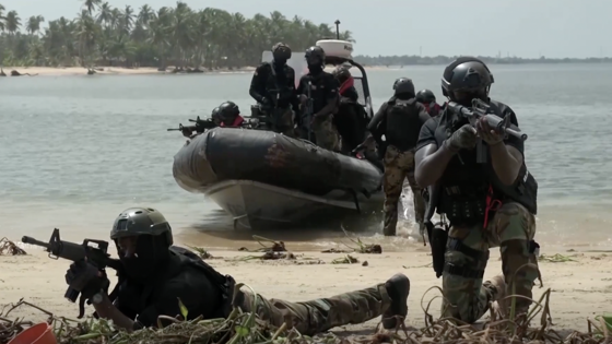 ABD ilk kez Batı Afrika’da tatbikat yaptı