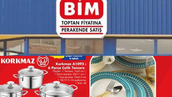 2 Temmuz'a kadar BİM'de geçerli! Yemek takımı ve tencere setlerinde indirim