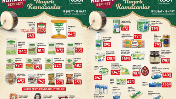 Tarım Kredi'de dev indirim! Beklenen Ramazan indirimleri geldi