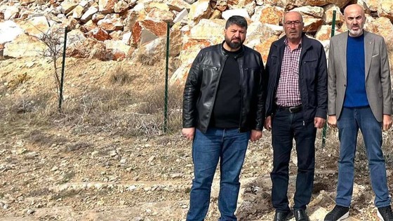 ‘Mermer ocakları tarım alanlarını tehdit ediyor’