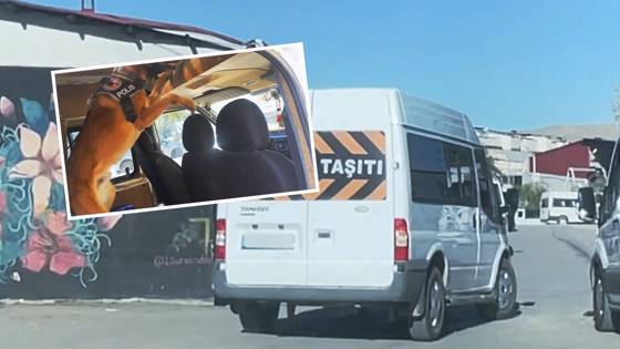 'Okul taşıtı' yazan araçta, 35 kilo uyuşturucu ele geçirildi!