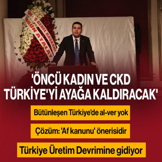 Vatan Partisi Genel Sekreteri Özgür Bursalı: Öncü Kadın ve CKD, Türkiye'yi ayağa kaldıracak