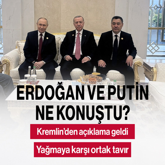 Cumhurbaşkanı Erdoğan ve Putin neler konuştu? Kremlin'den açıklama geldi