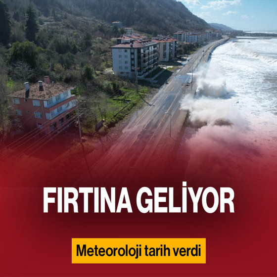 Fırtına geliyor! Meteoroloji uyardı
