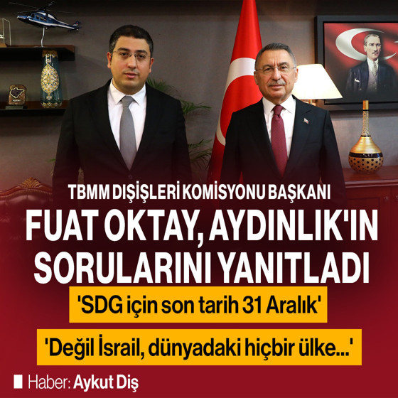Fuat Oktay, Aydınlık’ın sorularını yanıtladı! ‘Değil İsrail, dünyadaki hiçbir ülke Türkiye’ye tehdit oluşturamaz’