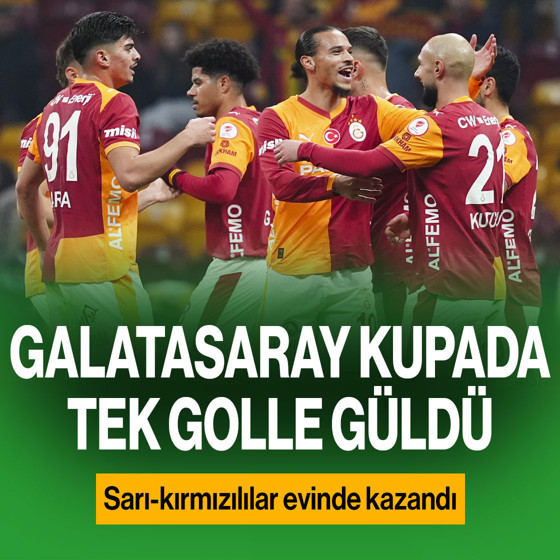 Galatasaray kupada tek golle güldü! Sarı-kırmızılılar, Başakşehir'i mağlup etti