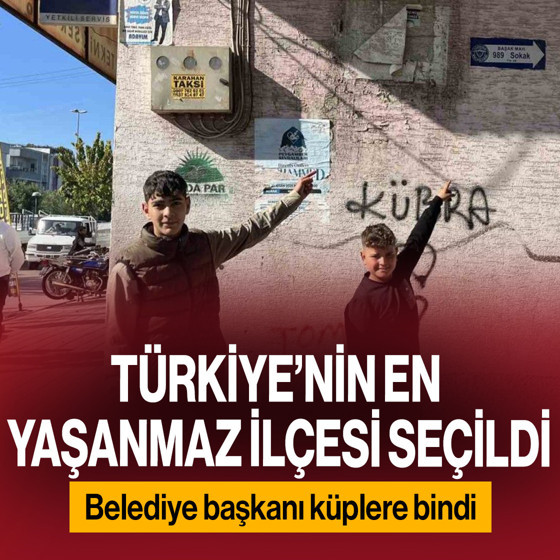 Türkiye'nin en yaşanmaz ilçesi açıklandı! Belediye başkanı küplere bindi