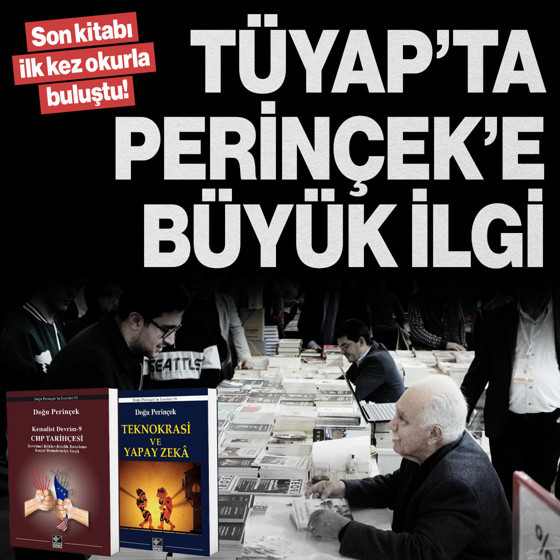 TÜYAP’ta Perinçek’e büyük ilgi
