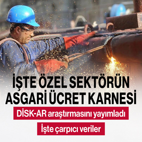 Özel sektörün yüzde 46,7’si asgari ücrete çalışıyor
