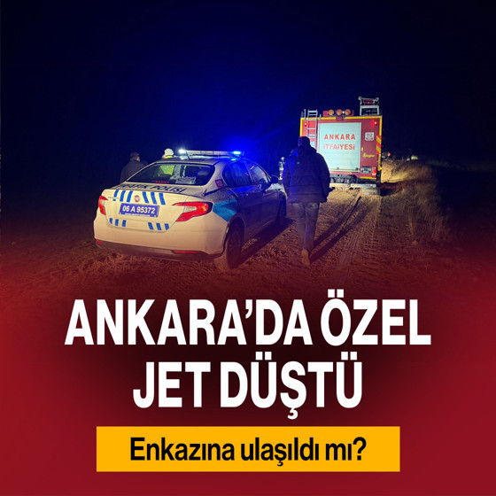 Ankara'da özel jet düştü! Libya Genelkurmay Başkanı'nı taşıyordu