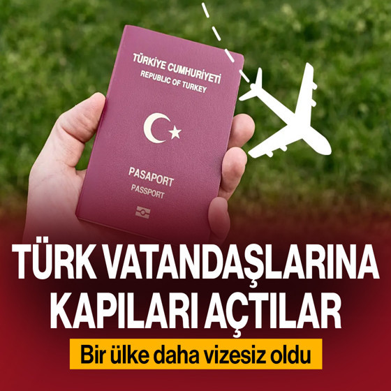 Vizesiz gidilen ülkelere bir yenisi eklendi! Türk vatandaşlarına kapılarını açtılar