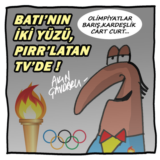 Batı’nın iki yüzlü olimpiyat ateşi