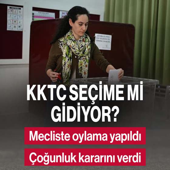 KKTC seçime mi gidiyor? Oylama yapıldı! Karar verildi