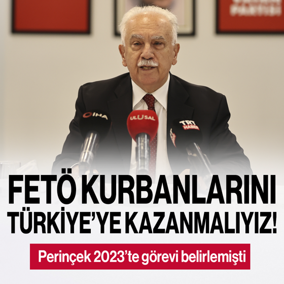 Perinçek daha 2023 yılında görevi belirlemişti! FETÖ kurbanlarını Türkiye’ye kazanmalıyız