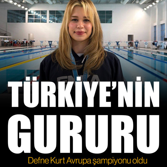 Defne Kurt Avrupa şampiyonu oldu