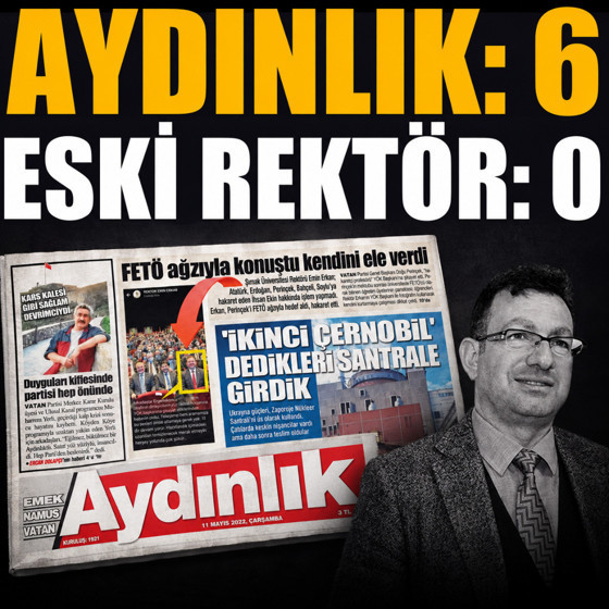 Karar tescillendi! Aydınlık: 6 Eski rektör: 0