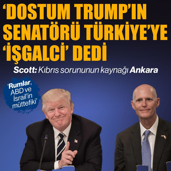 Trump’ın senatörü Türkiye’ye ‘işgalci’ dedi! ‘Rumlar, ABD ve İsrail’in müttefiki’
