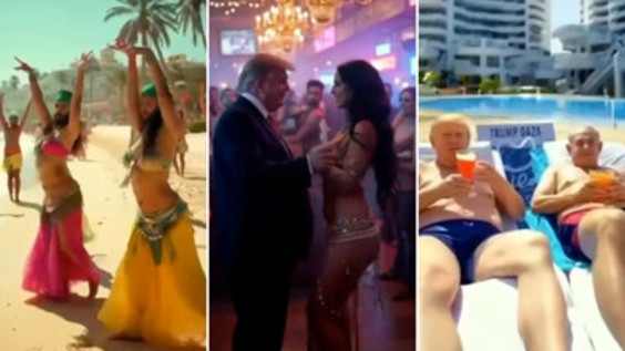 Trump'tan skandal 'Gazze' videosu: Gazze'yi tatil köyüne çevirdi - Resim : 3