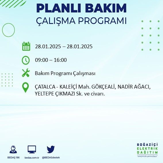 İstanbul'da uzun süreli elektrik kesintileri yaşanacak! 22 ilçe etkileniyor... - Resim: 36