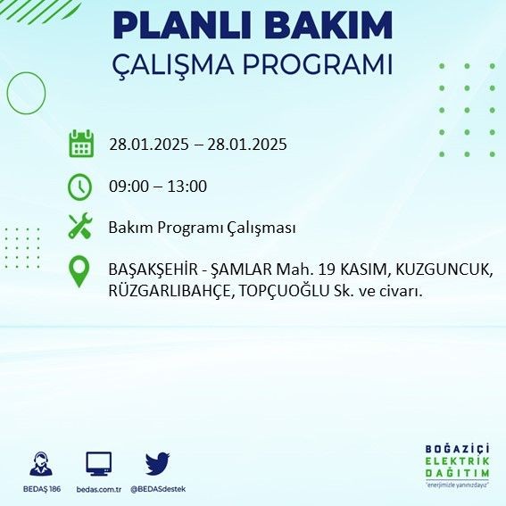 İstanbul'da uzun süreli elektrik kesintileri yaşanacak! 22 ilçe etkileniyor... - Resim: 50