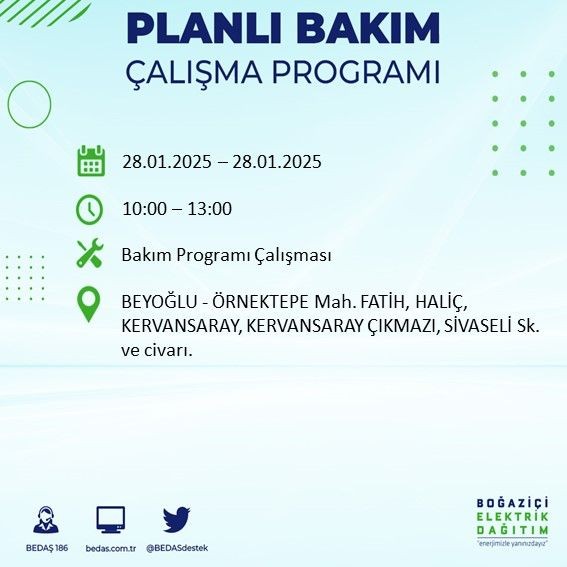İstanbul'da uzun süreli elektrik kesintileri yaşanacak! 22 ilçe etkileniyor... - Resim: 41