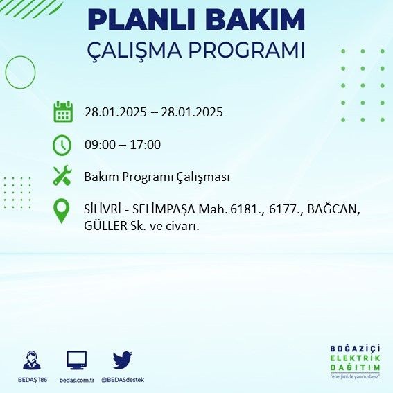 İstanbul'da uzun süreli elektrik kesintileri yaşanacak! 22 ilçe etkileniyor... - Resim: 7