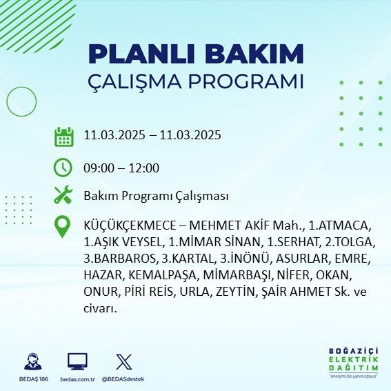 Telefonlarınızı şarj etmeyi unutmayın! Elektrik uzun süre gelmeyecek... Silivri, Fatih, Esenyurt... - Resim: 46