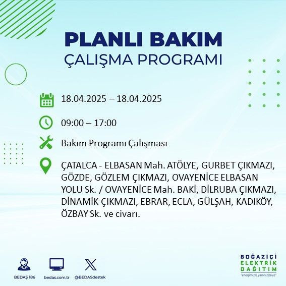 İstanbul'da uzun süreli elektrik kesintisi yaşanacak! - Resim: 28