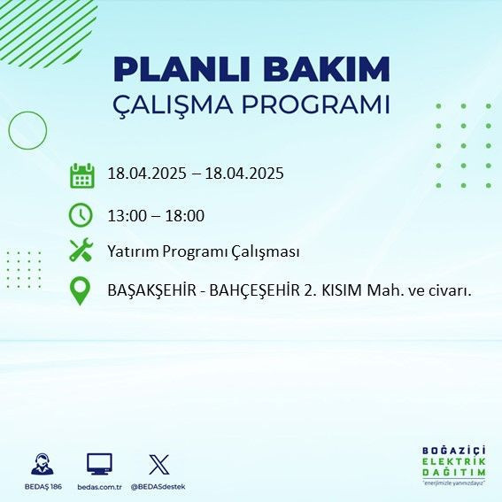 İstanbul'da uzun süreli elektrik kesintisi yaşanacak! - Resim: 17