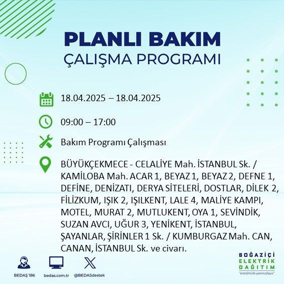 İstanbul'da uzun süreli elektrik kesintisi yaşanacak! - Resim: 27