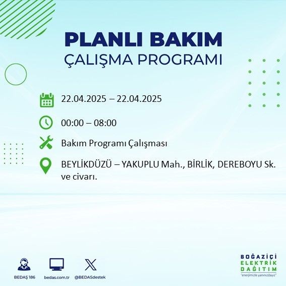 İstanbul'da uzun süreli elektrik kesintisi yaşanacak! - Resim: 13