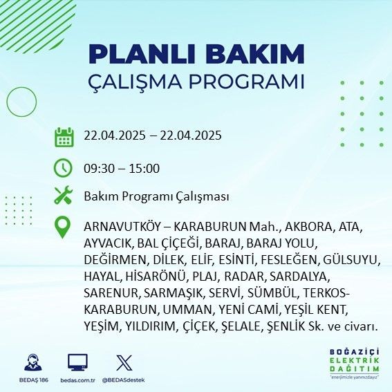 İstanbul'da uzun süreli elektrik kesintisi yaşanacak! - Resim: 2