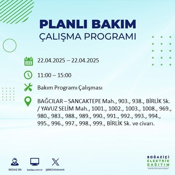 İstanbul'da uzun süreli elektrik kesintisi yaşanacak! - Resim: 3