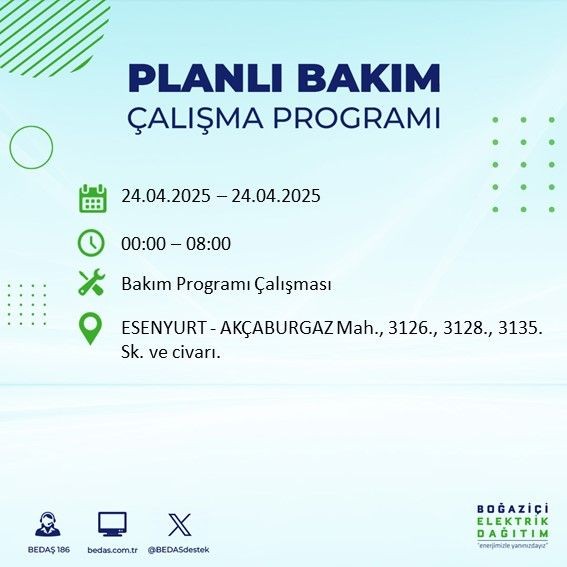 İstanbul'da uzun süreli elektrik kesintisi yaşanacak! - Resim: 53