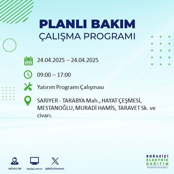 İstanbul'da uzun süreli elektrik kesintisi yaşanacak! - Resim: 65