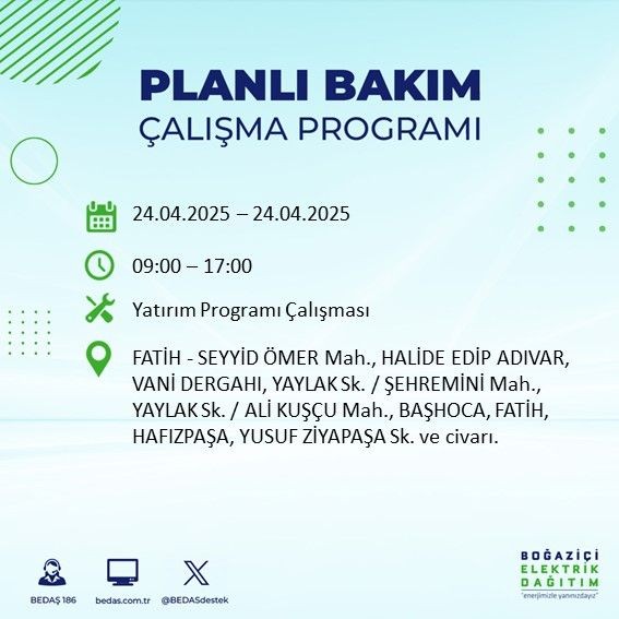 İstanbul'da uzun süreli elektrik kesintisi yaşanacak! - Resim: 56