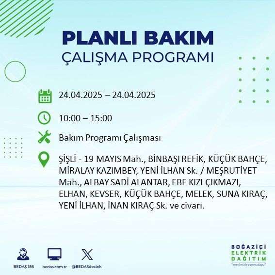 İstanbul'da uzun süreli elektrik kesintisi yaşanacak! - Resim: 76