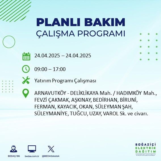 İstanbul'da uzun süreli elektrik kesintisi yaşanacak! - Resim: 6
